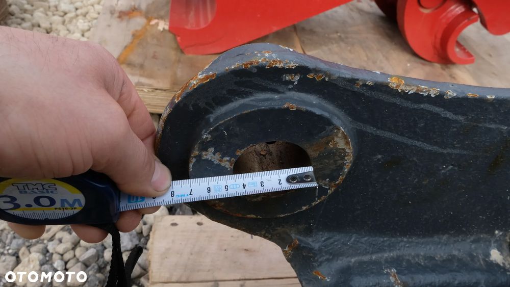 szybkozłącze do koparki 4-8 ton sworzeń  fi 45mm - 5