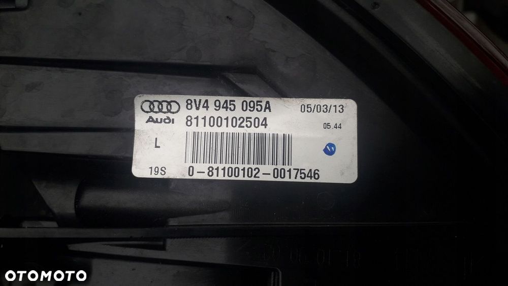 Lampa prawa lewa tył Audi A3 Sportback 8V led - 4