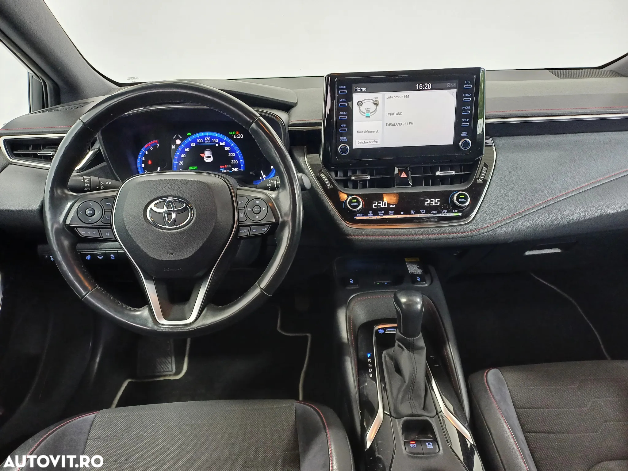 Toyota Corolla 1.8 HSD Exclusive interior Negru - 7