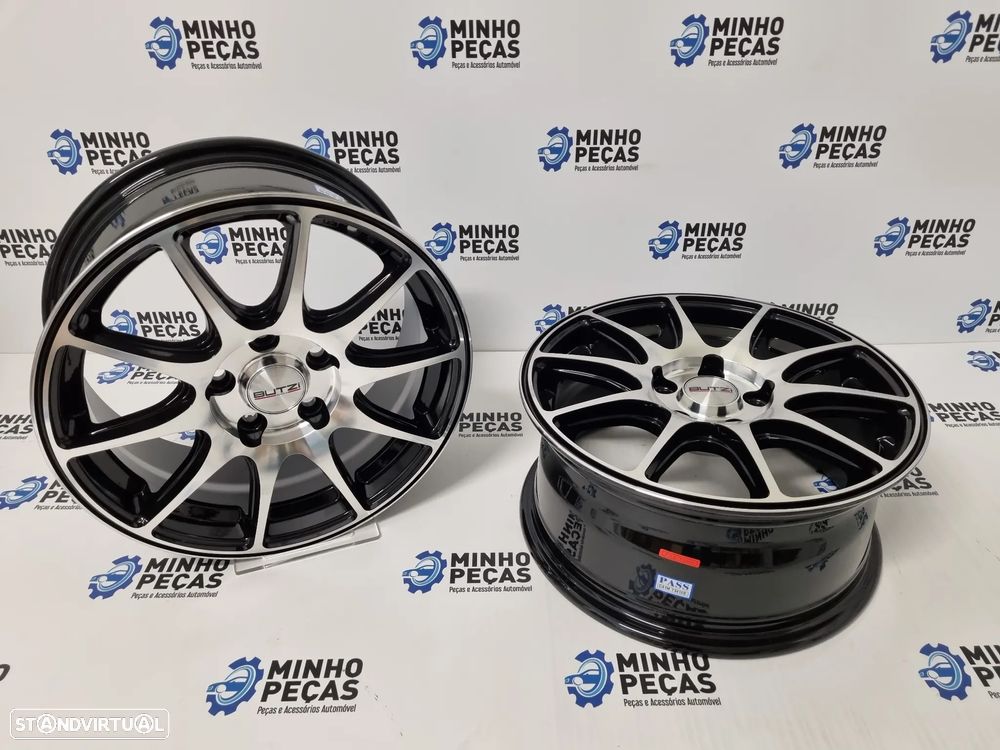 Jantes BUTZI Acrab em 16 (5x112) Preto Polido - 4