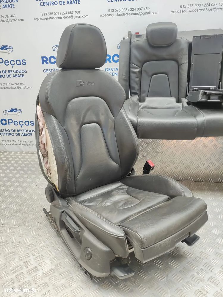 Conjunto Bancos em Pele Audi A5 8T 8TA Sportback 5 portas S-Line Sline S Line 2007 a 2016 - 12