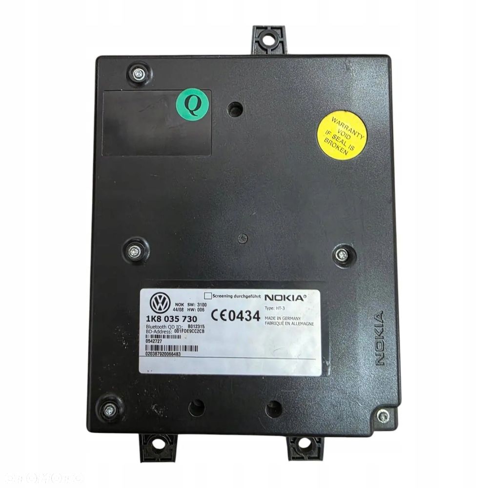 MODUŁ BLUETOOTH VOLKSWAGEN TOUAREG I 1K8035730 - 1