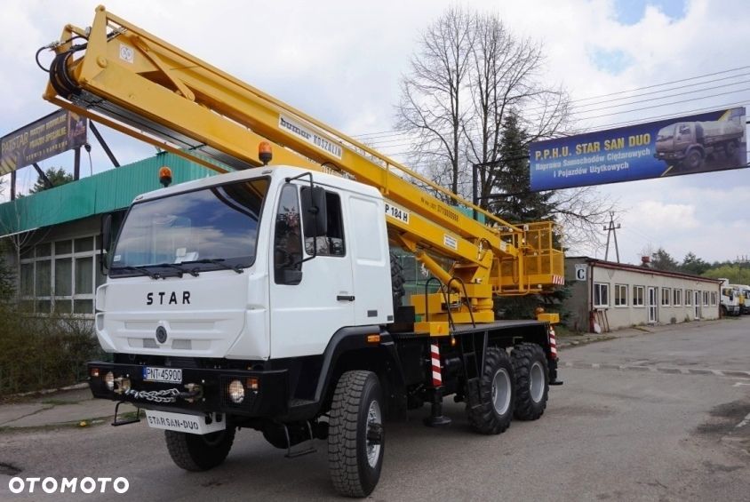 Star 266 MAN 6x6 PODNOŚNIK podest P 183 / 184 H zwyżka dla ENERGETYKI - 7