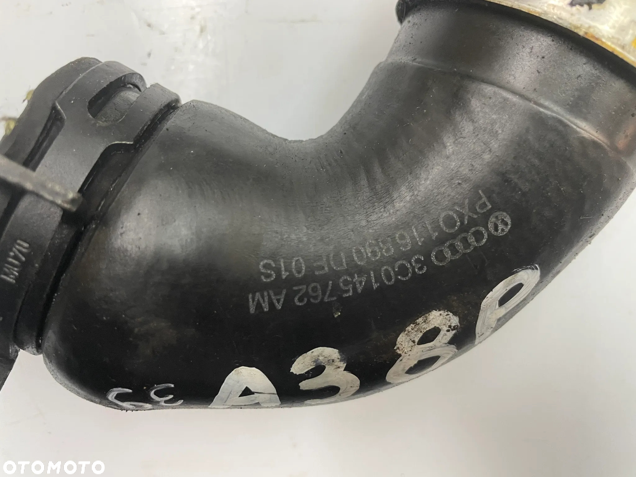 Przewód powietrza intercoolera Audi A3 8P Golf V Seat Skoda 1.9TDI 105KM BLS 3C0145762AM - 2