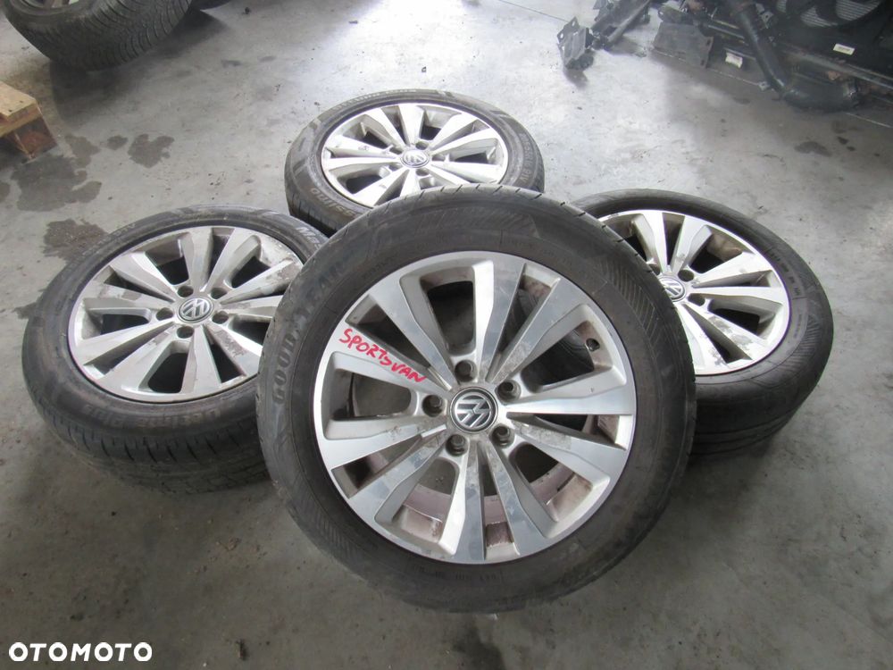 vw golf sportsvan komplet koł r16 - 1