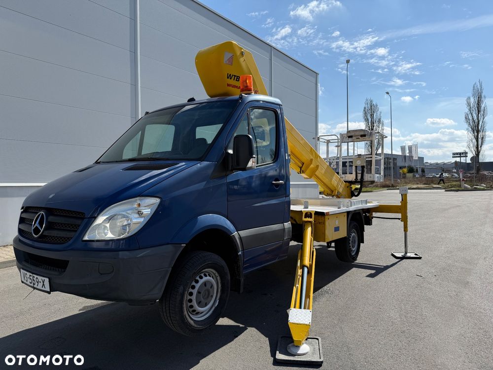 Mercedes-Benz Podnośnik Koszowy Wumag WTB 220 22 metry 14 w Bok Pilot UDT Palfinger zwyżka jak Gsr Ruthmann Multitel - 2