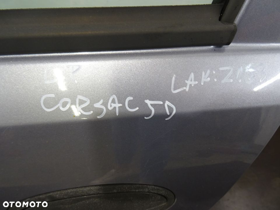 OPEL CORSA C LIFT 03-06 1.3CDTI DRZWI LEWY PRZÓD - 5