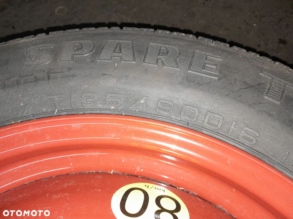 Koło dojazdowe 16" SUZUKI SX4 06-13r. - 3