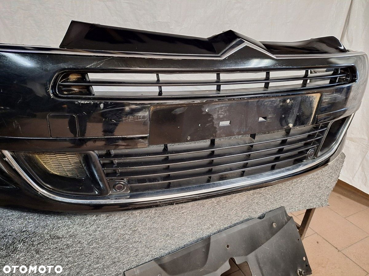 citroen c5 III II lift 2008- zderzak przod przedni pdc spryskiwacze demont - 4