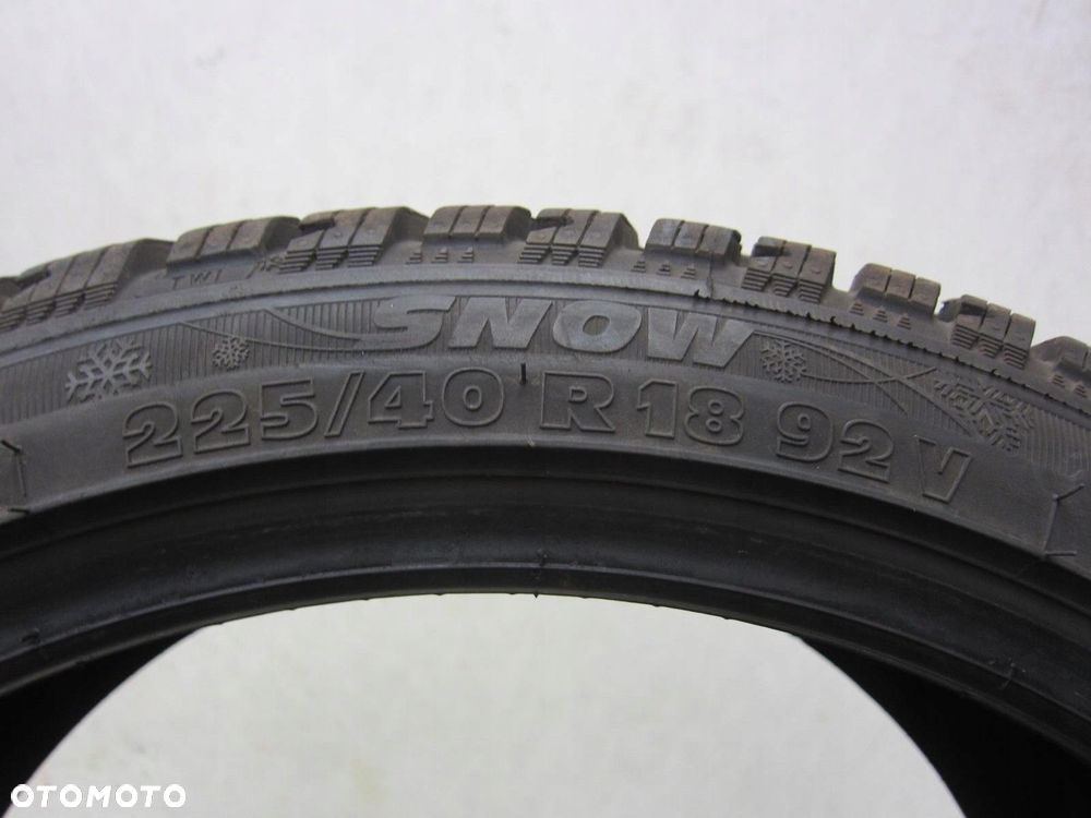 OPONY KORMORAN SNOW 225/40/18 R18 2X7.93MM 2X6.52MM 2019 2018 ZIMOWE - 6