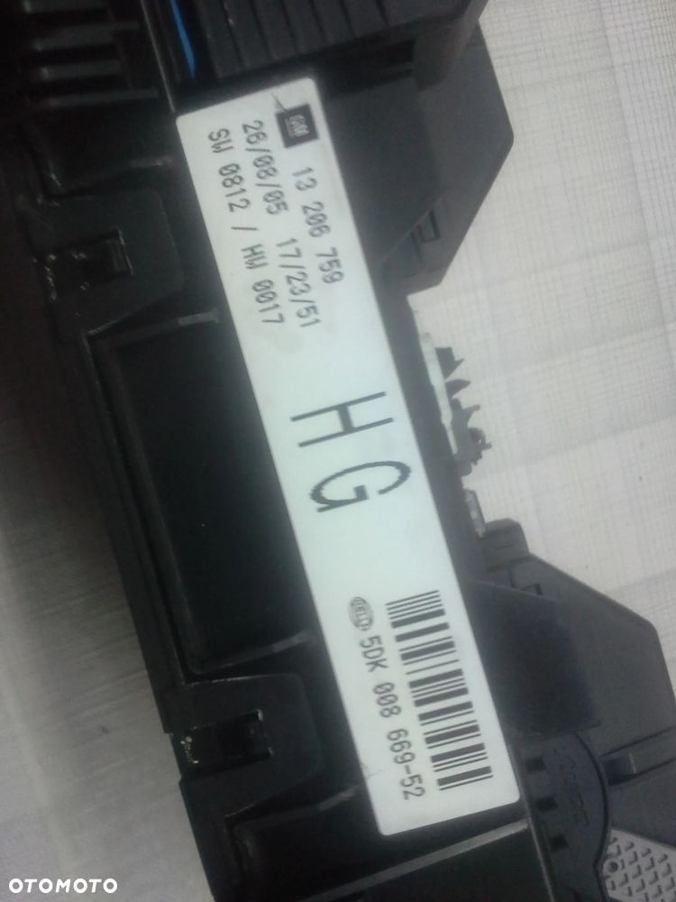 Opel Zafira B 1.8 16V A18XER Z18XER zestaw startowy komputer FGP 12992406 cim immo klucze i inne - 14