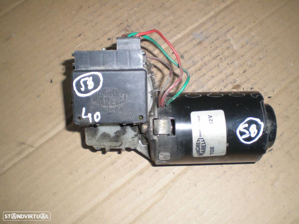 Motor Limpa Vidros Frente TGE423D FIAT PUNTO 1 1995 MAGNETI MARELLI FIAT PUNTO 1997 1.2I 86CV 3P BRANCO MAGNETI MARELLI  FIAT 176 PUNTO 1998 1.2I 85CV 3P PRETO FRT - 2