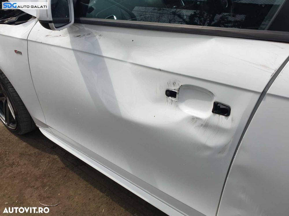 Usa Usi Portiera Portiere Stanga Fata Dezechipata cu Defect Audi A4 B8 B8.5 FL Facelift 2008 - 2016 Culoare LY9C [C5445] - 2