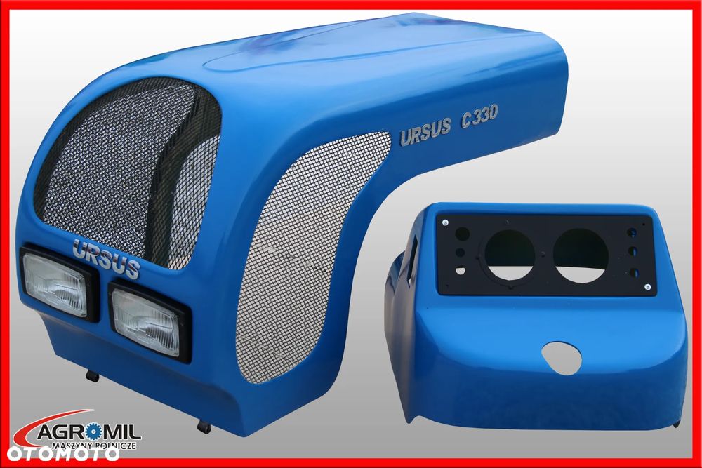 Maska URSUS C 330 C- 330 tworzywo Nowość fabryczna HIT RAL 6018 - 1