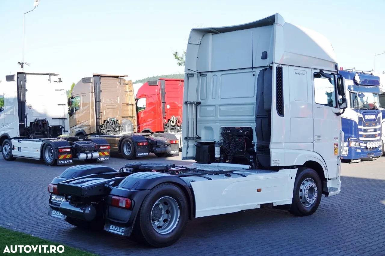 DAF XF 480 / CABINĂ SUPER SPACE / RĂCIRE ​​I-PARK / ANVELOPE 100% / CONTRACT DE SERVICE GOLD - 9