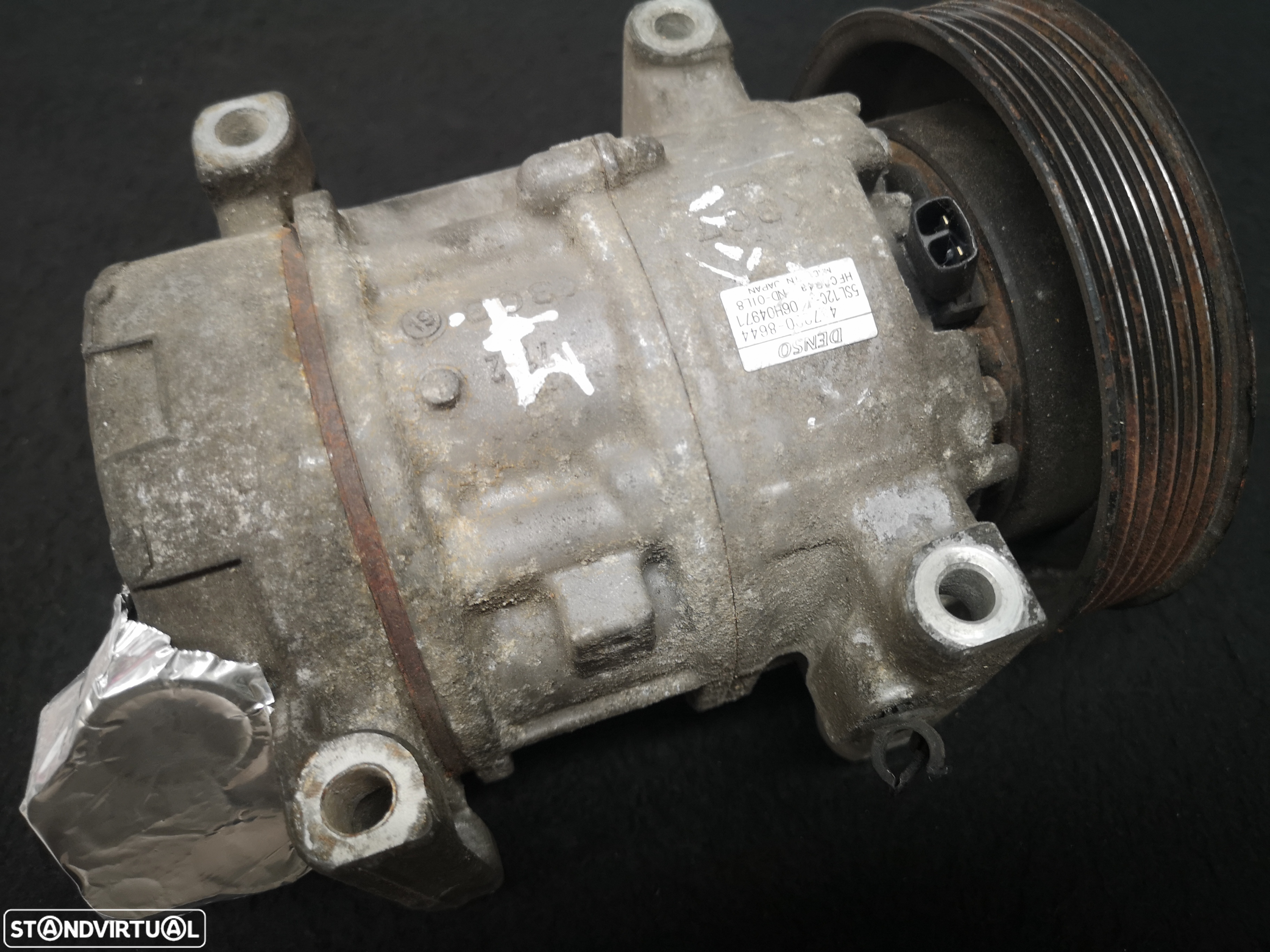 Bomba Compressor de Ar Condicionado  alfa romeo gt 1.9d 2006 - 4