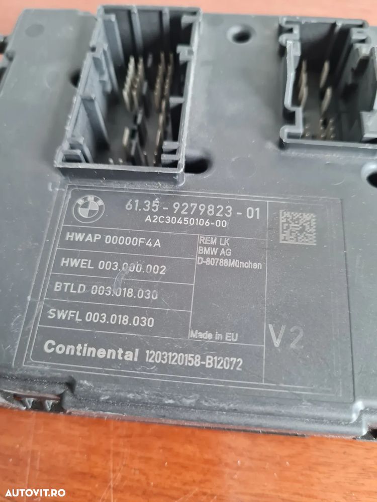 Panou Tablou Modul Calculator BCM Bmw Cod  F20 F21 F22 F23 F30 F31 F34 F36 - Dezmembrari Arad - 5