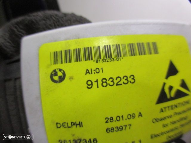 Modulo 9183233 BMW E61 2005 520D 177CV 5P PRETO Módulo Controlo Central - 3