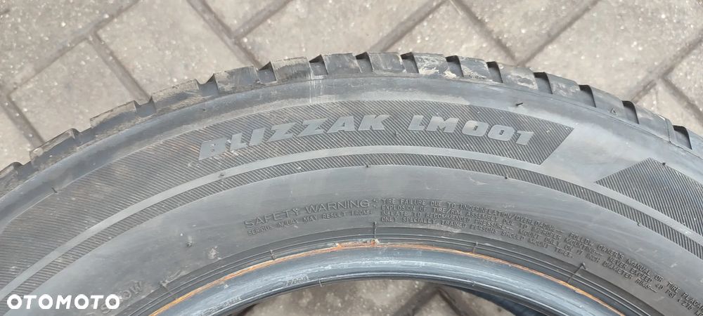 OPONY ZIMOWE 215/65R17 99H BRIDGESTONE BLIZZAK LM001 (2722) ZIMA 2 SZTUKI PARA - 4