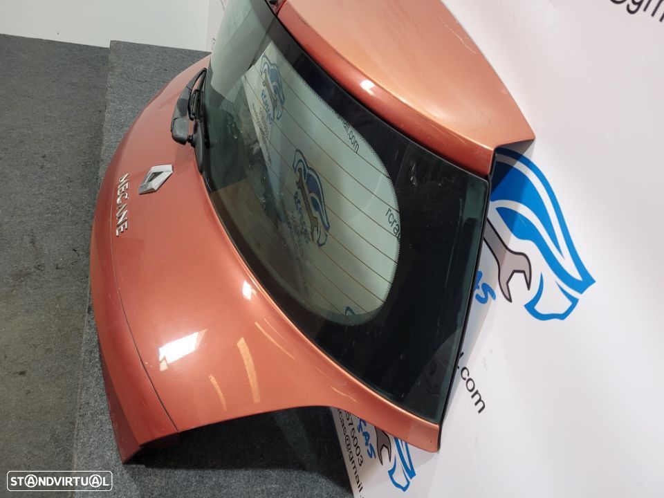 PORTA TAMPA MALA RENAULT MEGANE II 2 MK2 CARRO HATCHBACK FECHO PUXADOR MOTOR VIDRO 3º STOP - 5