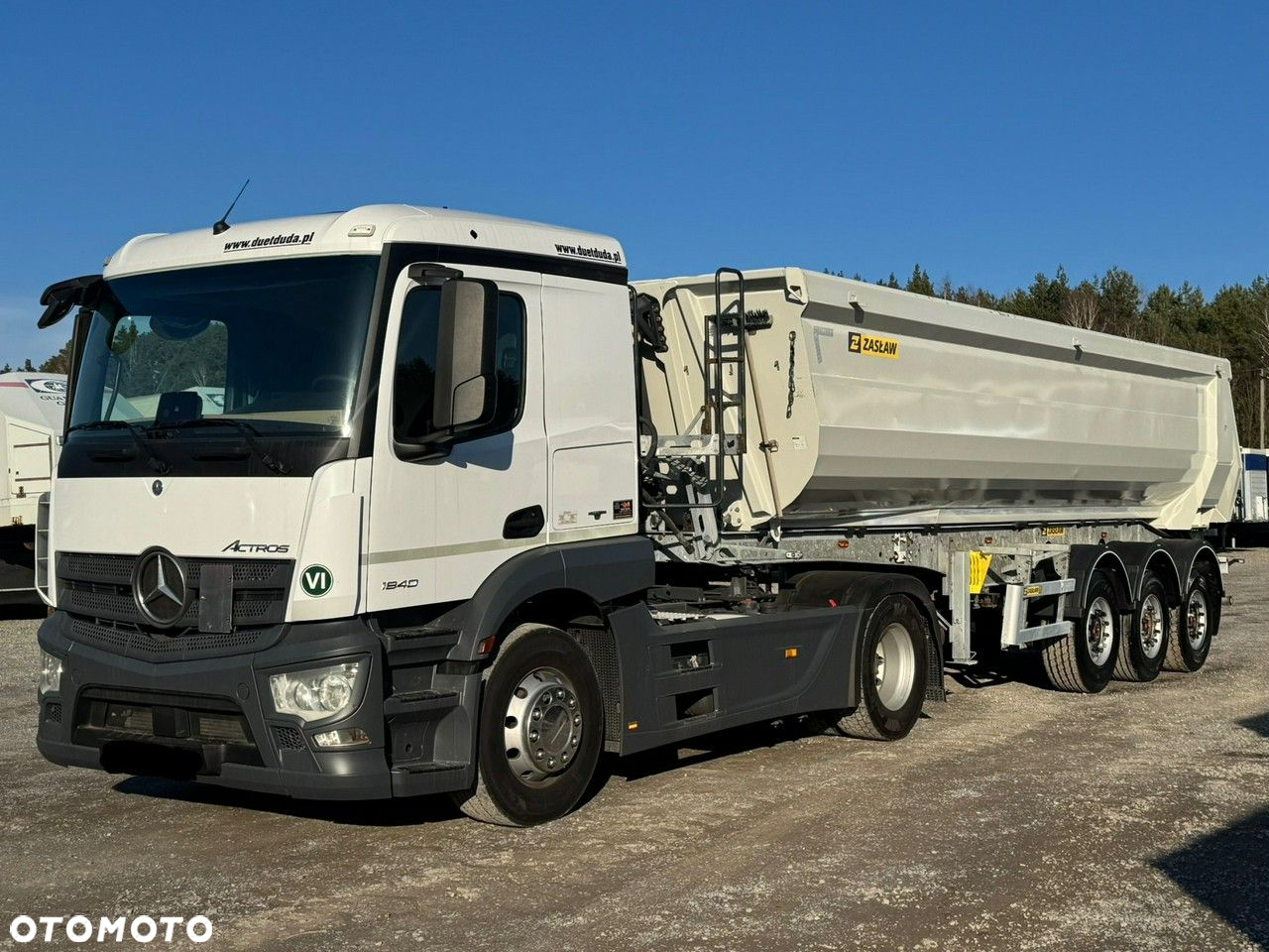 Zaslaw D-653A Mulda Stalowa Hardox 30m - 30