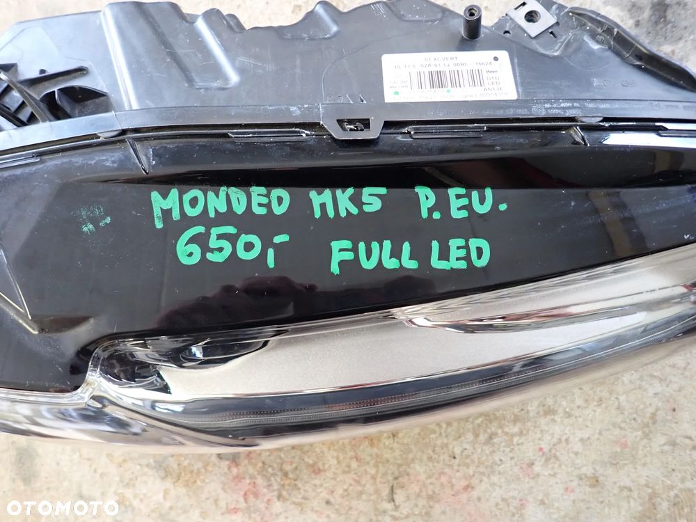 FORD MONDEO MK5 FULL LED LAMPA PRAWY PRZÓD EUROPA - 2