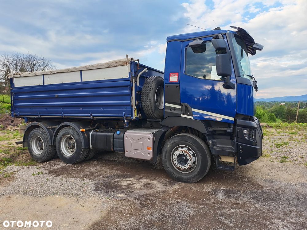 Renault Wywrotka K 380 6x4 Kipper Tipper Manual - 5