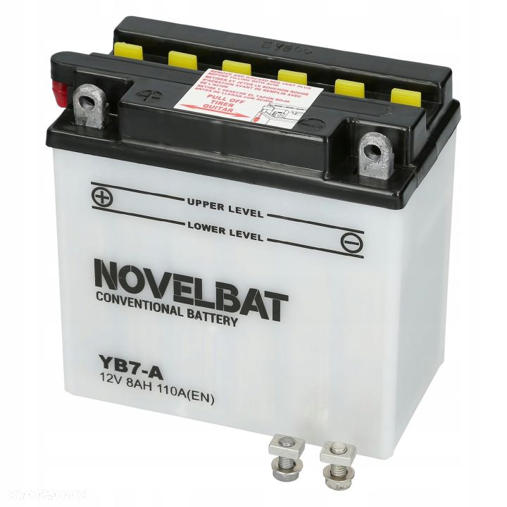 Akumulator Novelbat YB7-A 12V 8Ah 110A L - 5