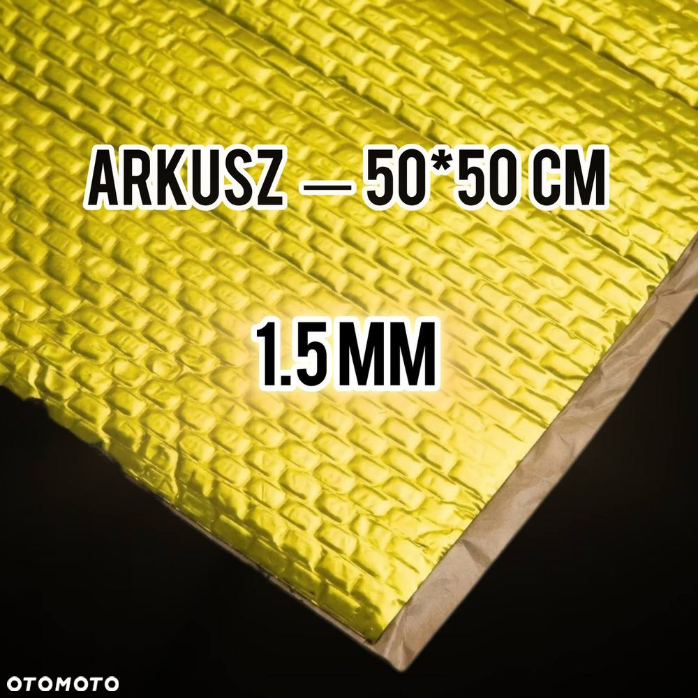 Mata butylowa WYGŁUSZAJĄCA NoiseOFF G1.5 – arkusz 50×50 cm - 1