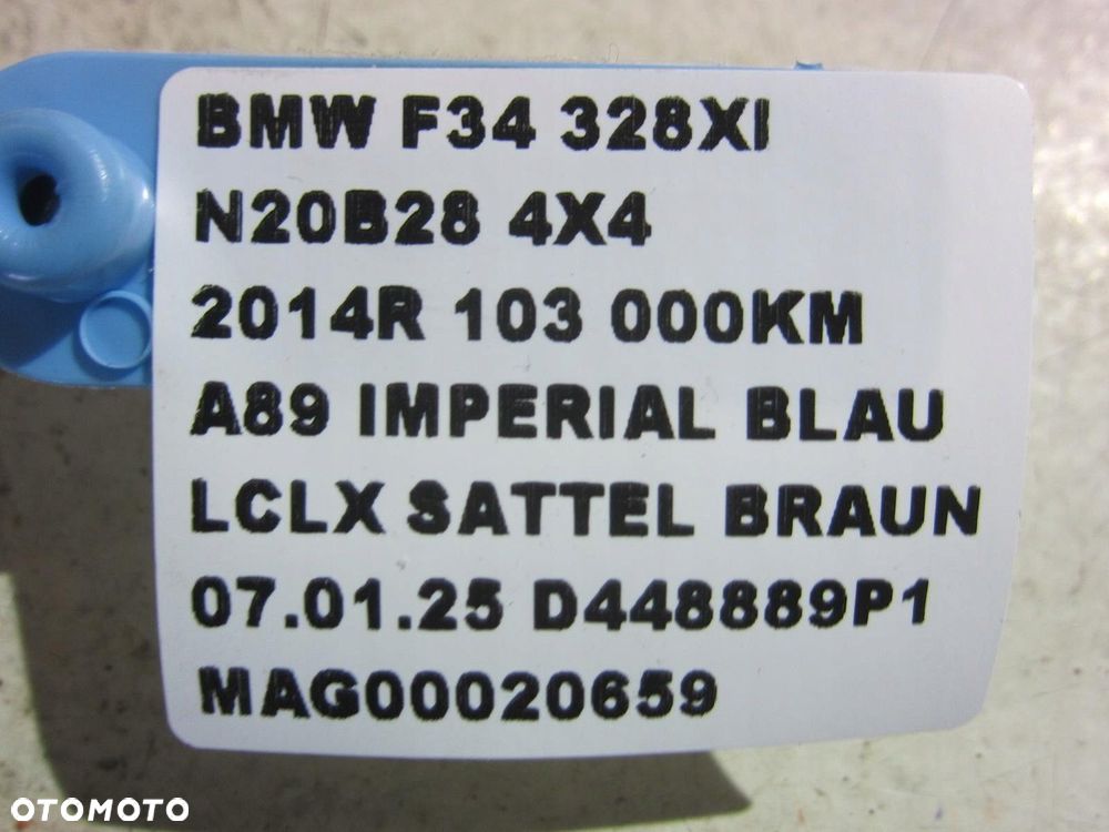 BMW F30 F34 X3 N20 F25 F30 4X4 MISKA OLEJOWA SILNIKA 7601942 11137601942 - 8