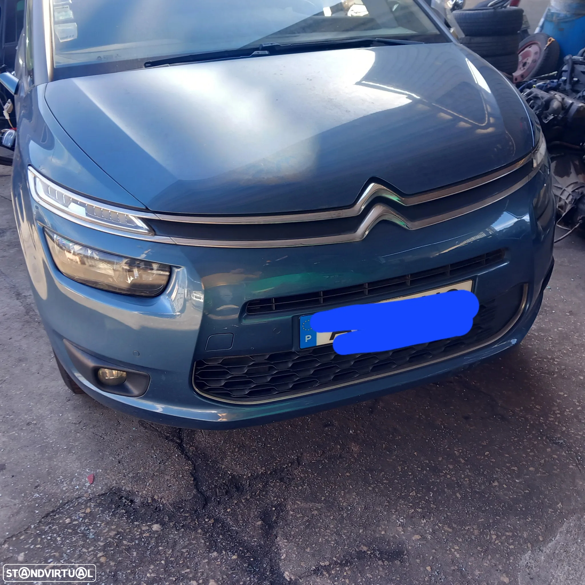 Frente completa com airbags e cintos citroen c4 picasso space tourer - 3