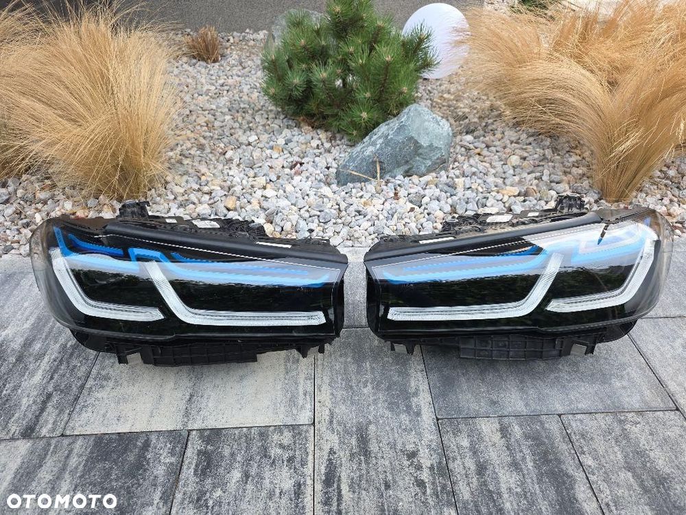 BMW 5 G30 G31 M5 F90 LIFT LCI Full Led Laser 5A388F1-03 5A388F2-03 Czarne - 2