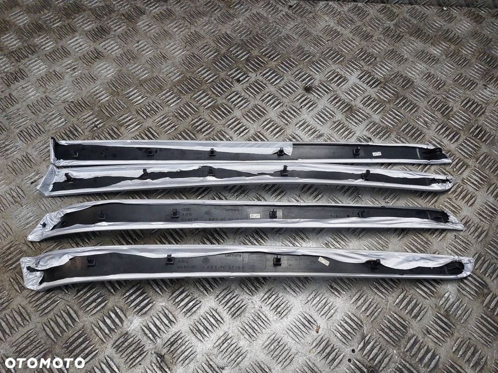 DEKORY LISTWY OZDOBNE KOMPLET AUDI A4 B6 8E0867410 8E0867409 8E0867420 - 4