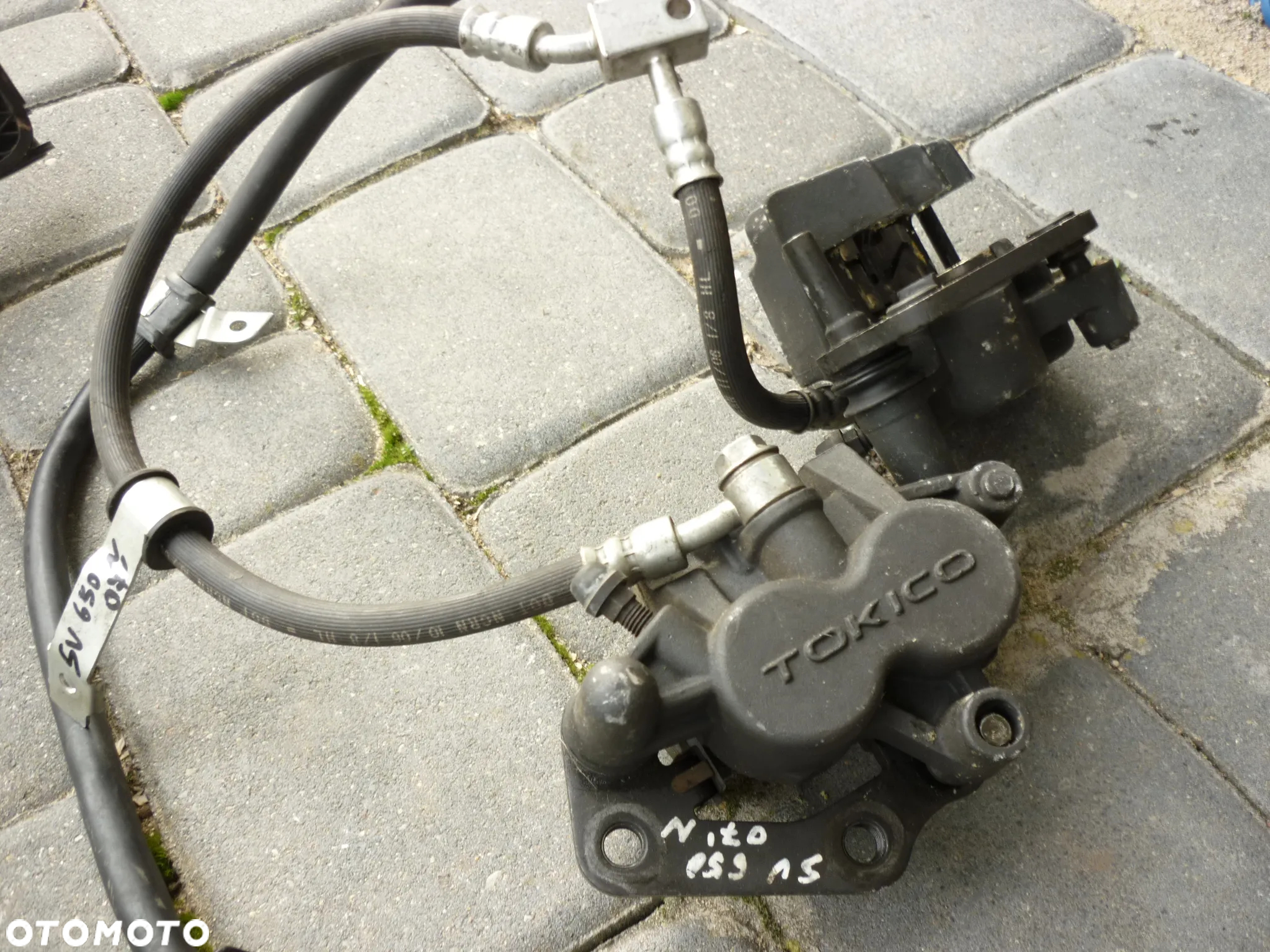 Chłodnica oleju sety tył wypełnienie wentylator części Suzuki SV 650 rok 2007 - 33