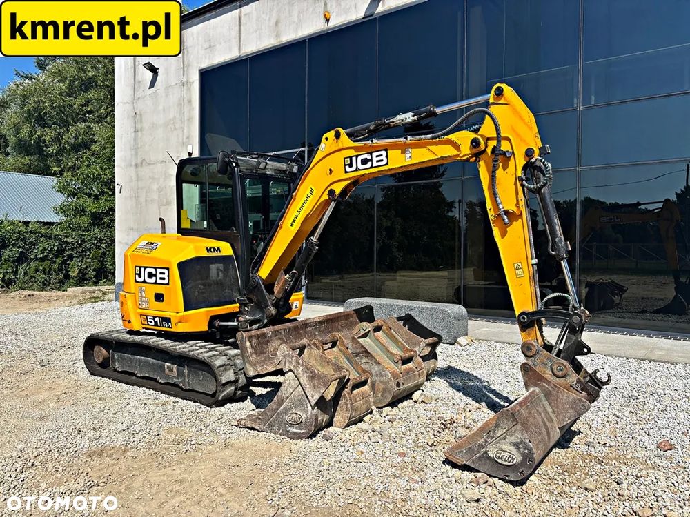JCB 51R-1 MINI-KOPARKA 2017R. | JCB 8055 TAKEUCHI TB 250 CAT 305 YANMAR VIO - 6