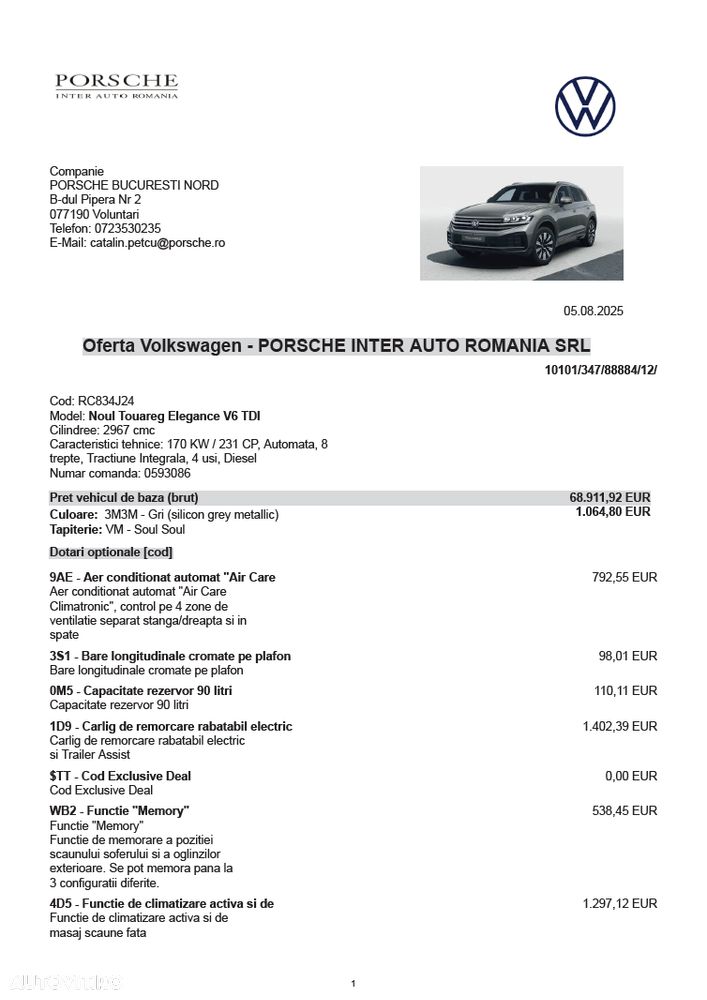 Volkswagen Touareg V6 TDI 4MOTION Elegance - 12