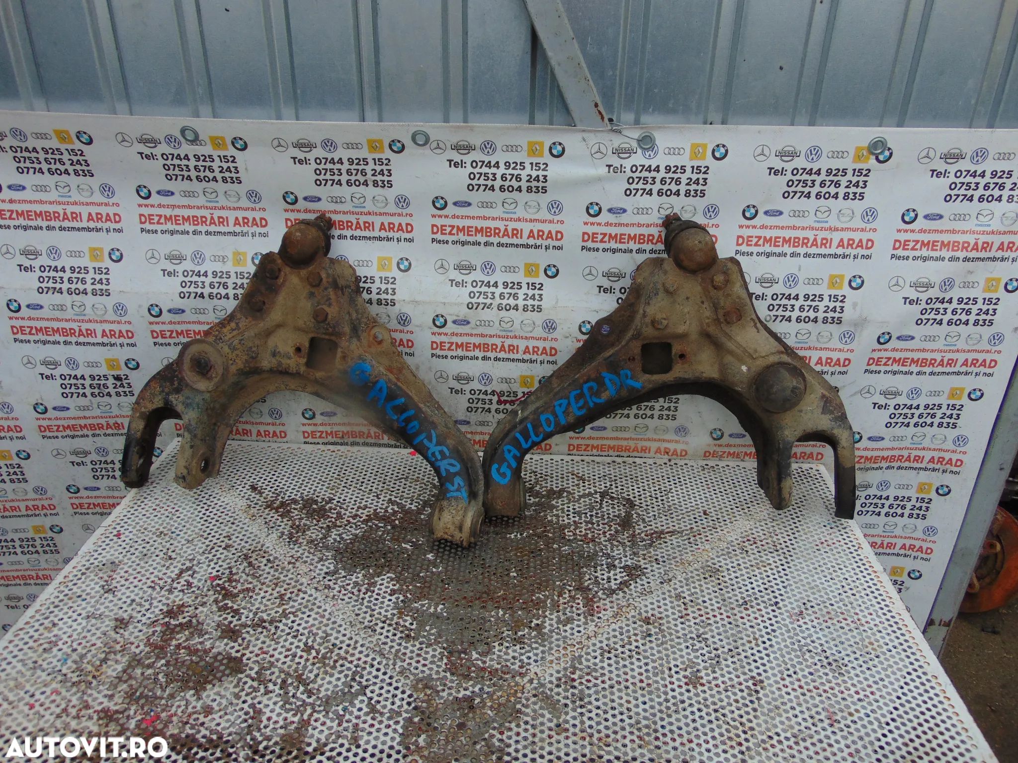 Brat hyundai Galloper bascula fata stanga dreapta brate bascule - 1