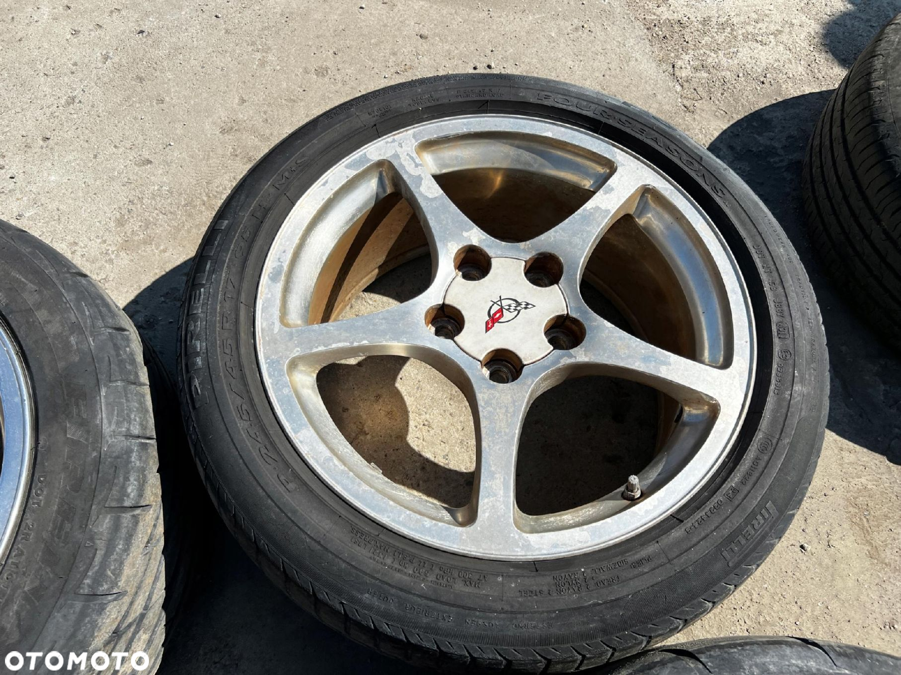 KOŁA FELGI OPONY LETNIE CHEVROLET CORVETTE C5 97-04 245/45 R17 275/40 R18 - 7