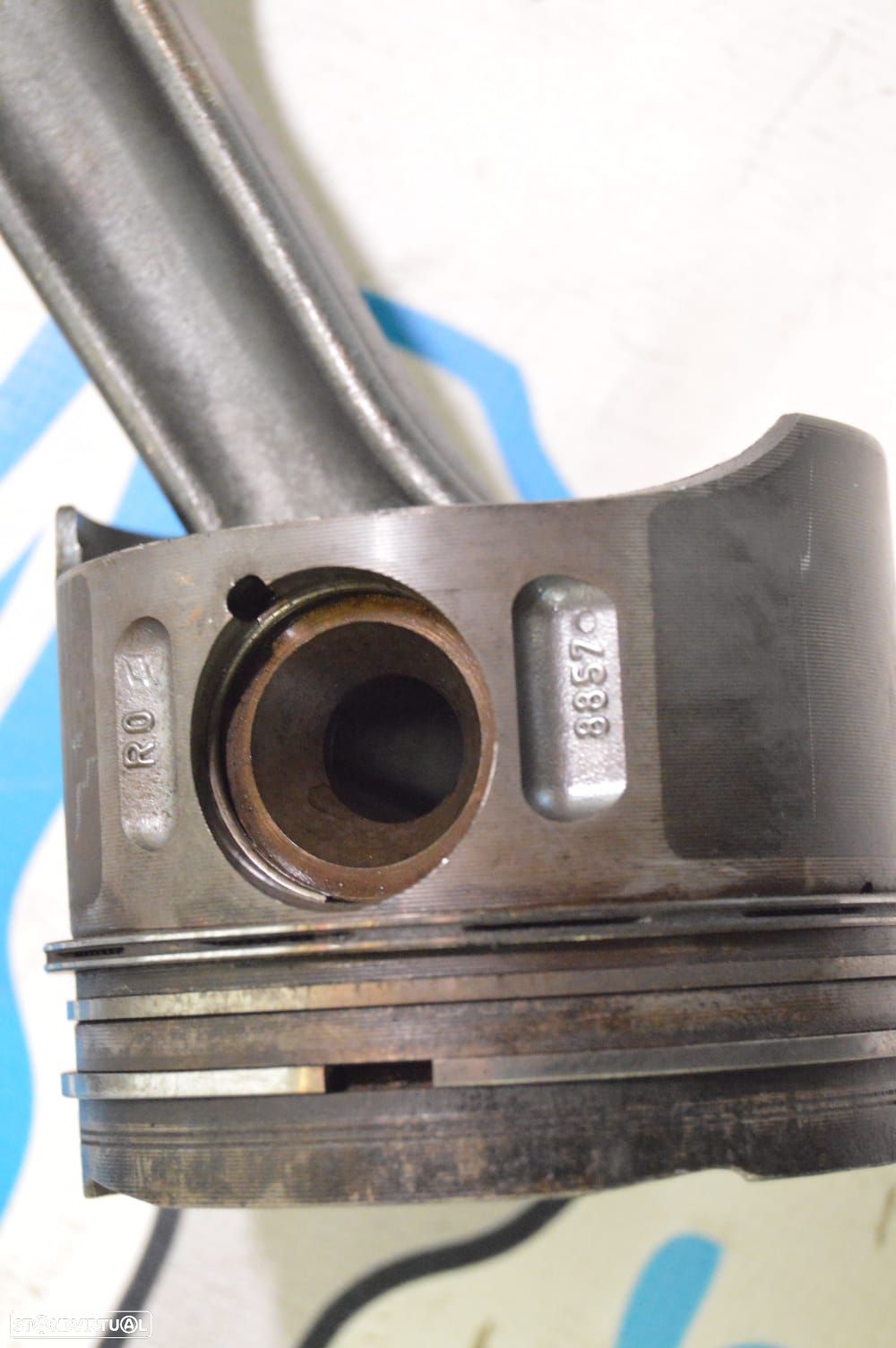 PISTÃO PISTÕES PISTON PISTONS BIELA BIELAS MOTOR OM602982 602982 MERCEDES BENZ CLASS S W220 S320 CDI 197CV OM602982 602982 - 5