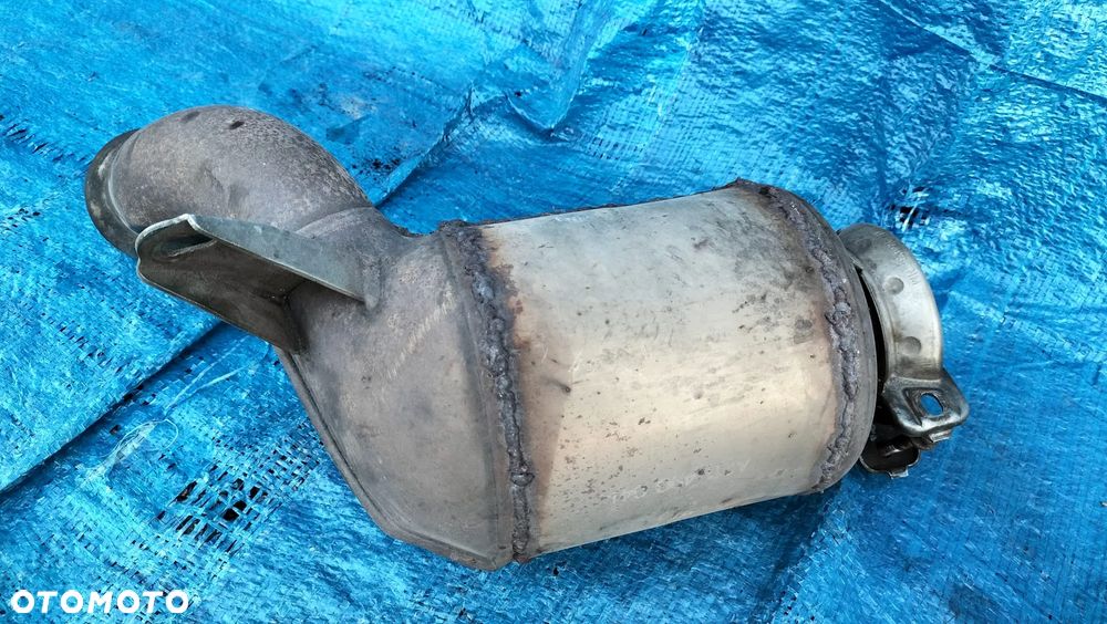 KATALIZATOR PUSTY PUSZKA RURA WYDECHOWA DWURURKA WYDECH KT1130 A2104901536 MERCEDES W211 3.2 CDI R6 OM648 - 5