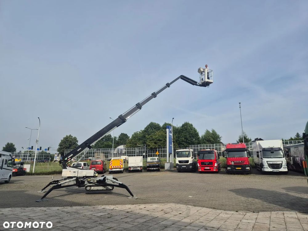 Omme RBD 2600 / 1 WŁ. / AŻ 26 METRÓW / PO SERWISIE HYDRAULIKI / SPRAWNY / DIESEL + PRĄD / WTYCZKA 230V / PILOT DO STEROWANIA / 240 KG ŁADOWNOŚĆ - 4