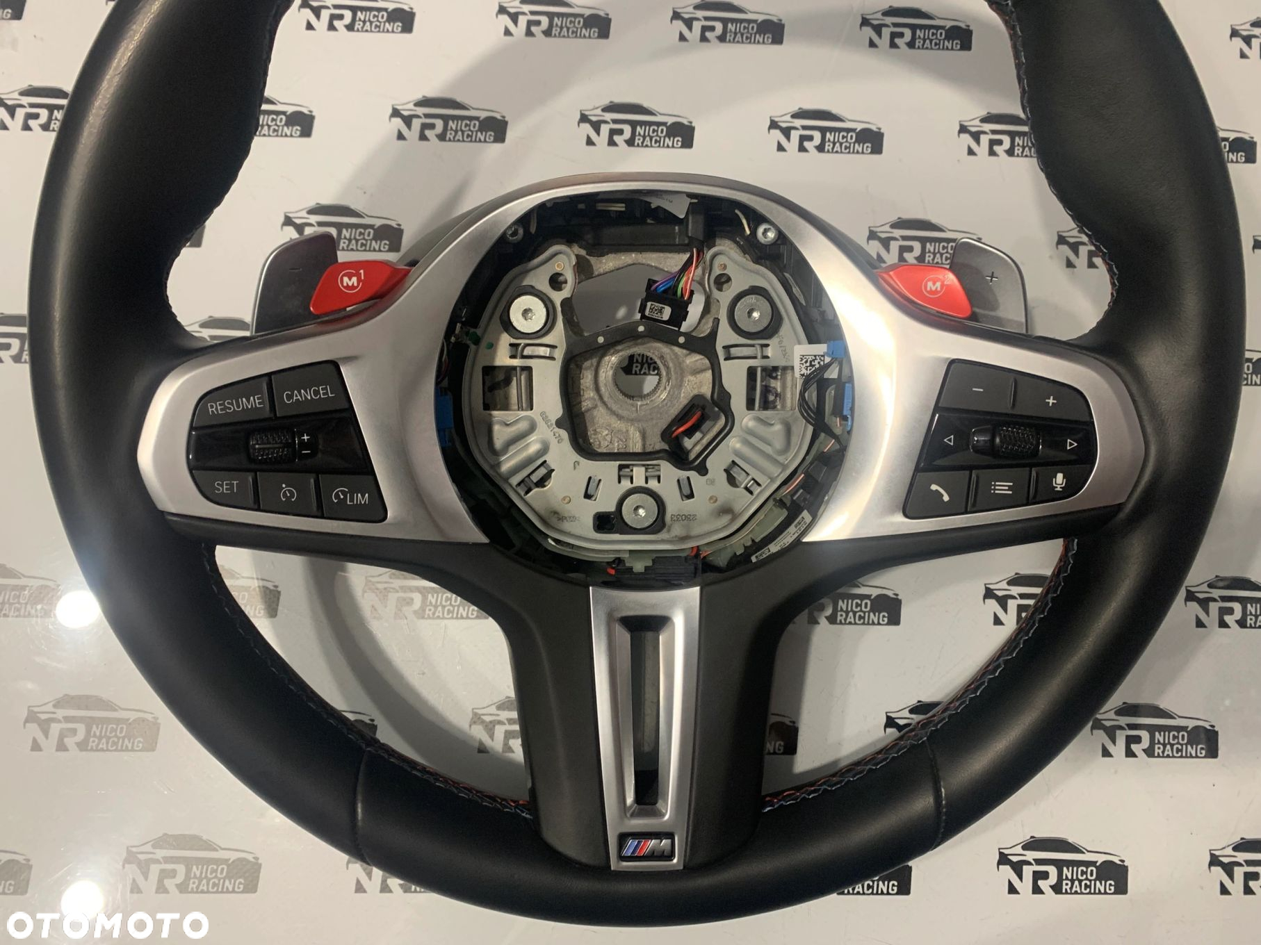 KIEROWNICA MANETKI SKÓRA M-POWER BMW M3 G80 M2 G87 M4 G82 G83 - 7