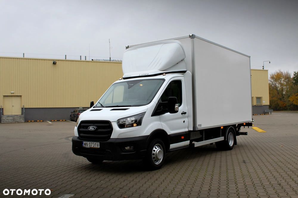 Ford Transit bliźniak kontener 9 euro palet + winda BAR 750kg - 3