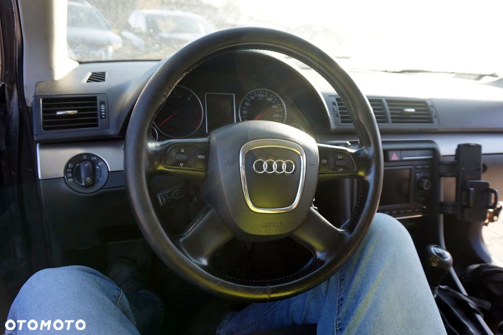KIEROWNICA SKÓRZANA SKÓRA A4 B7 8K0419091B AUDI 2004-2008 - 3