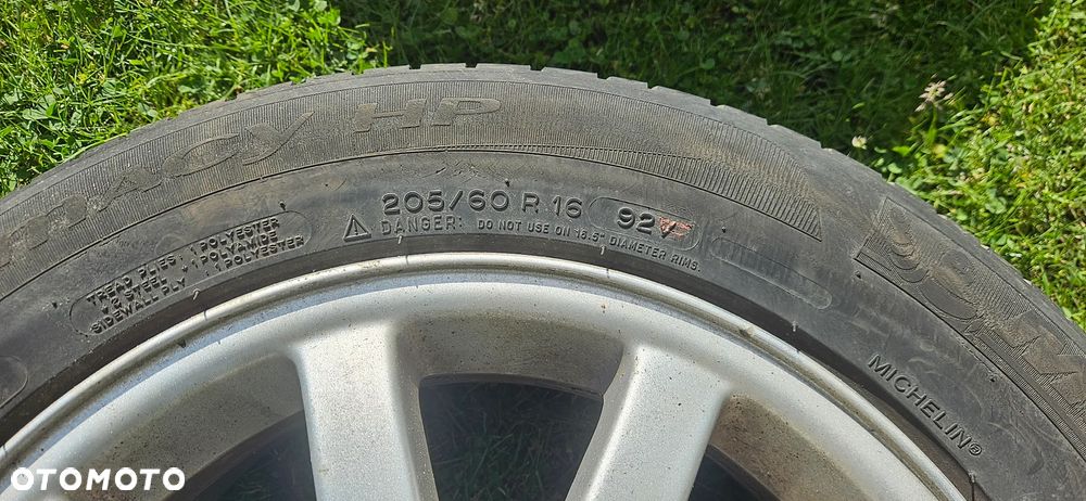 Koła 205/60/16 felgi aluminiowe 4x108 Peugeot 207 307 308 3008 - 9