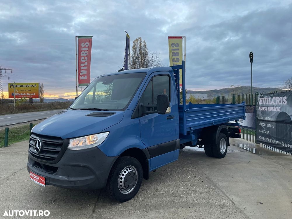 Mercedes-Benz Sprinter BASCULABIL AXA DUBLA SPATE Bena 3.8 m - 34