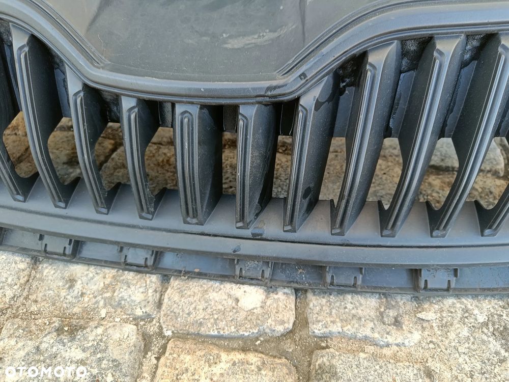 Grill Skoda Fabia 3 III Atrapa Chłodnicy Kratka  6V0853653A - 10