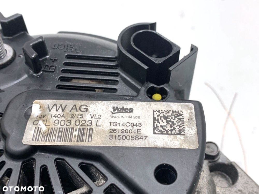 ALTERNATOR  VW PASSAT B8 Variant (3G5, CB5) 2014 - 2022 2.0 TDI 110 kW [150 KM] olej napędowy 2014 - 4