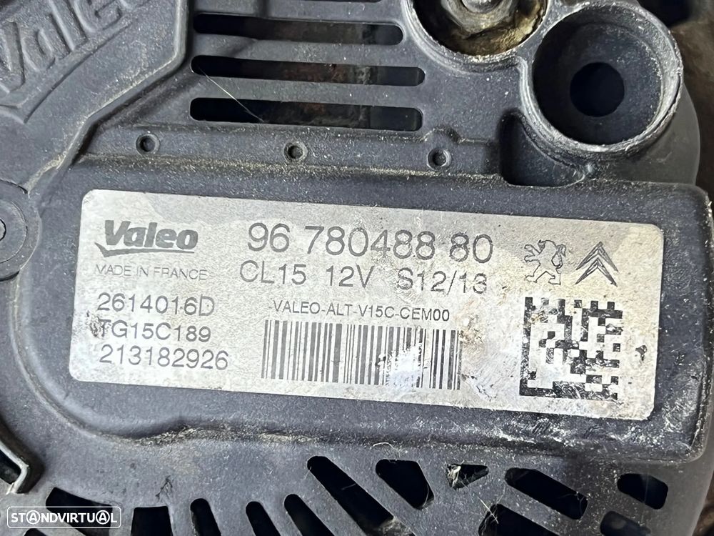 Alternador CITROËN BERLINGO 1.6 HDi 75 16V Ref. 9678048880 - NO. 50298 - 4