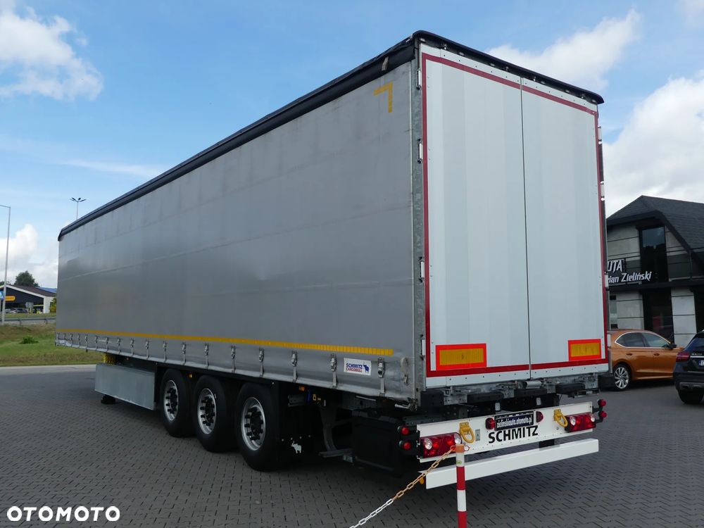 Schmitz Cargobull FIRANKA / OŚ PODNOSZONA / KOSZ PALETOWY / STANDARD / - 7